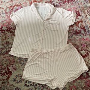 🌙Cute striped pajama set